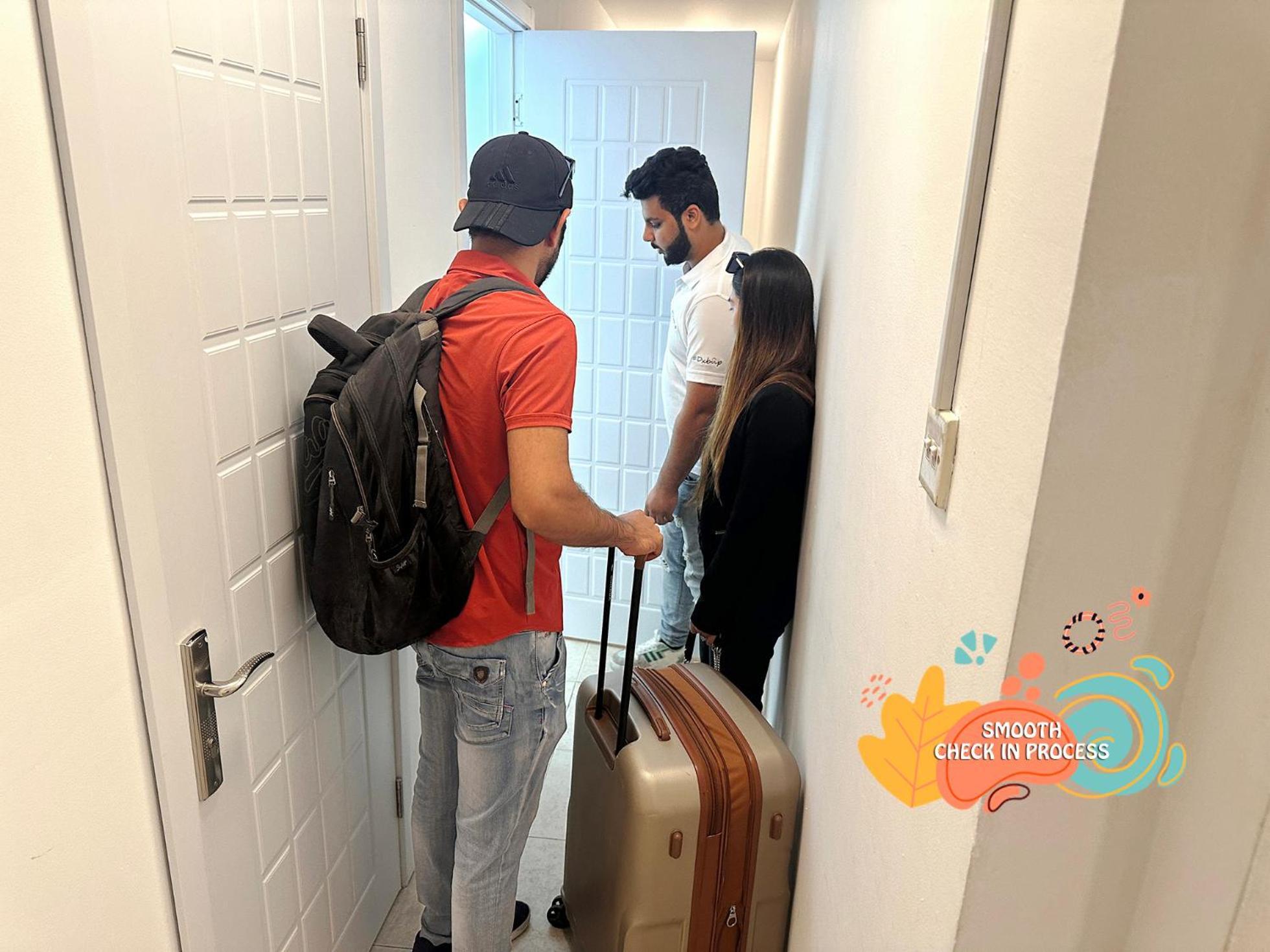 Nomad Partition Room In Barsha Heights 3 Mins To Icm Metro Dubai Eksteriør bilde