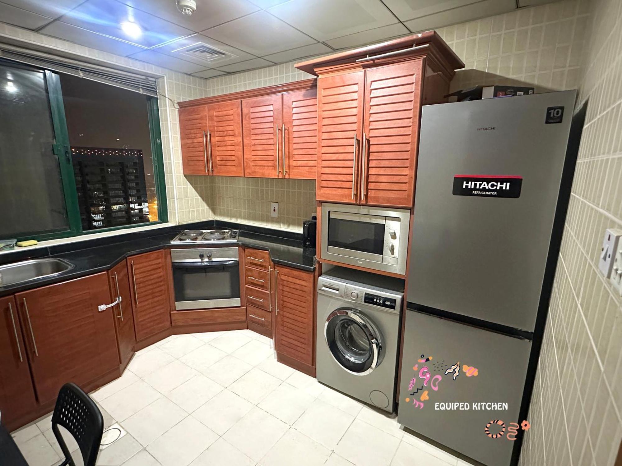 Nomad Partition Room In Barsha Heights 3 Mins To Icm Metro Dubai Eksteriør bilde